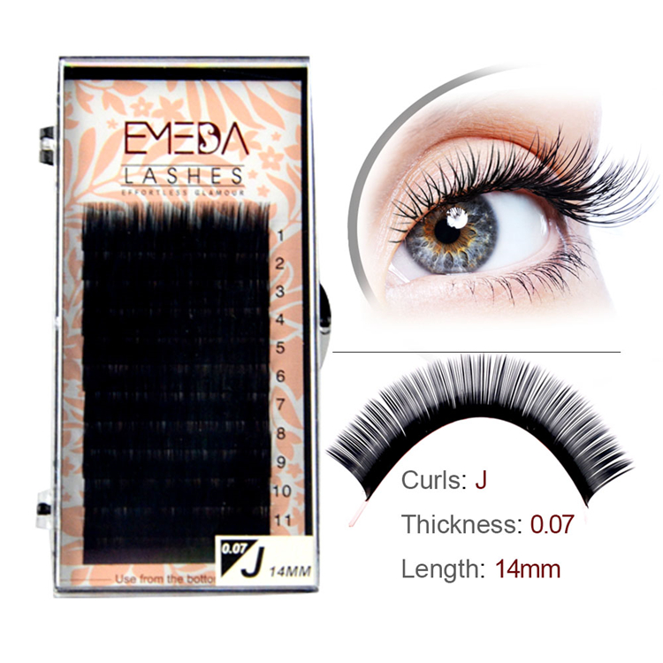 Korean PBT Soft Eyelashes Extensions JS10